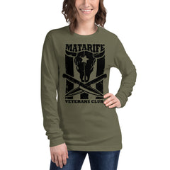 Matarife Veterans Club | Camiseta clara manga larga unisex - Gozanding | Online Store