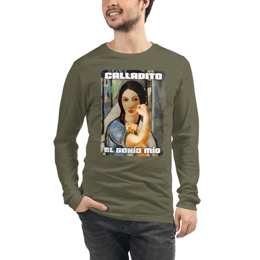 Calladito el bohío mío | Camiseta manga larga unisex - Gozanding | Online Store