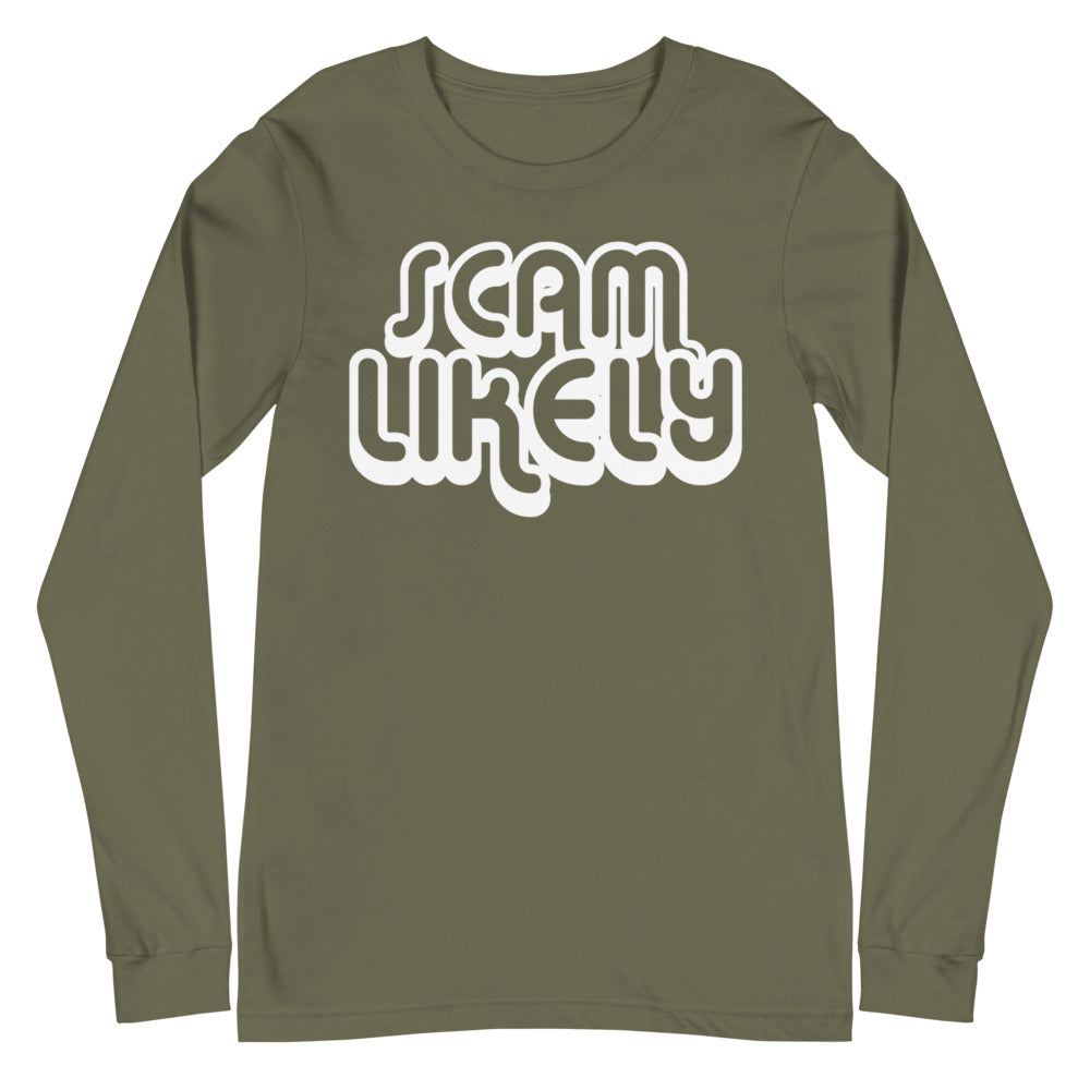 Scam Likely | Camiseta manga larga unisex - Gozanding | Online Store