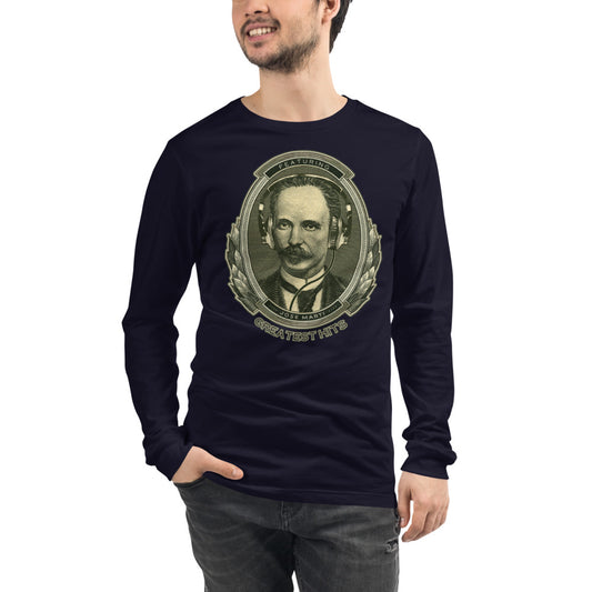 José Martí Greatest Hits | Camiseta manga larga unisex - Gozanding | Online Store