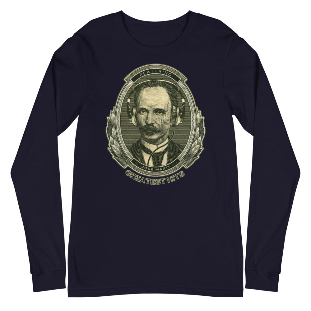 José Martí Greatest Hits | Camiseta manga larga unisex - Gozanding | Online Store