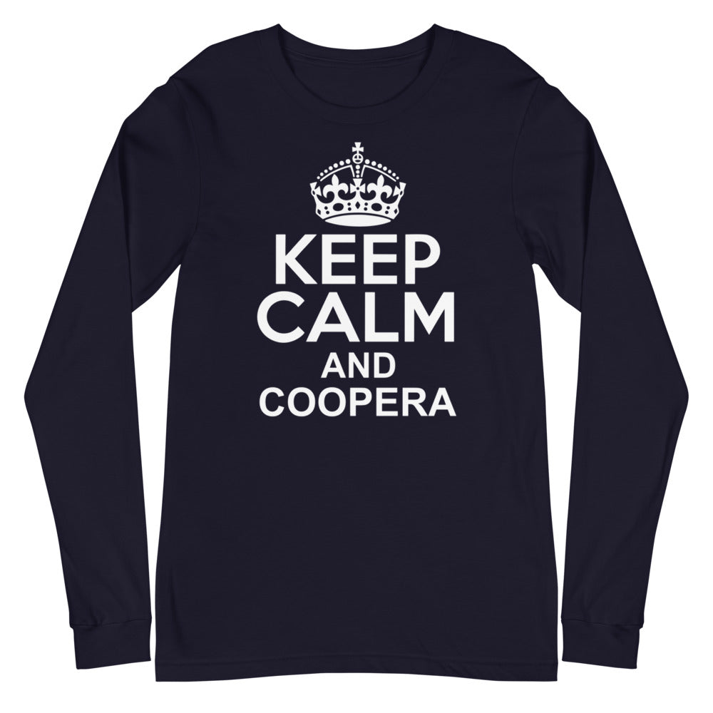 Keep Calm and Coopera | Camiseta manga larga unisex - Gozanding | Online Store