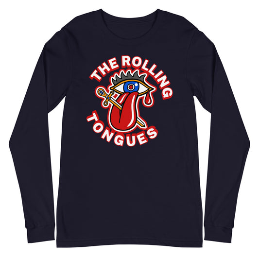 The Rolling Tongues | Camiseta manga larga unisex - Gozanding | Online Store