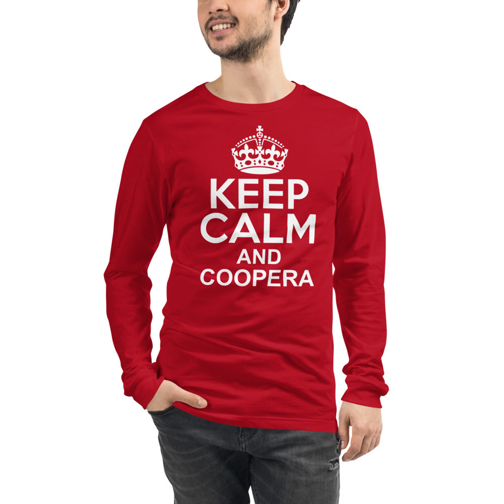 Keep Calm and Coopera | Camiseta manga larga unisex - Gozanding | Online Store