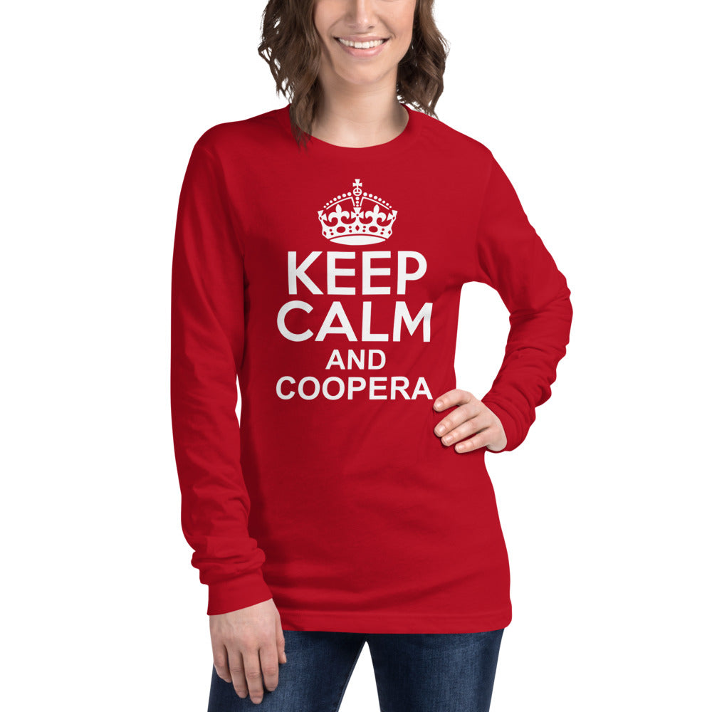 Keep Calm and Coopera | Camiseta manga larga unisex - Gozanding | Online Store