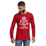 Keep Calm and Coopera | Camiseta manga larga unisex - Gozanding | Online Store