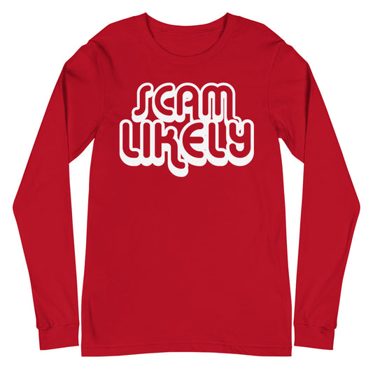 Scam Likely | Camiseta manga larga unisex - Gozanding | Online Store