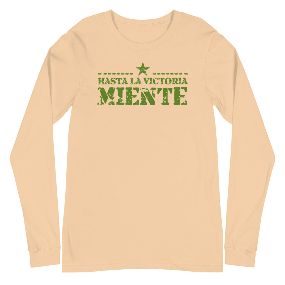 Hasta la Victoria Miente | Camiseta manga larga unisex - Gozanding | Online Store