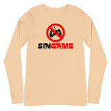 Sin Game | Camiseta clara manga larga unisex - Gozanding | Online Store