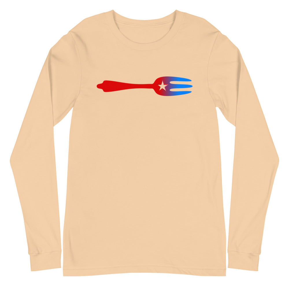 Tenedor | Camiseta manga larga unisex - Gozanding | Online Store