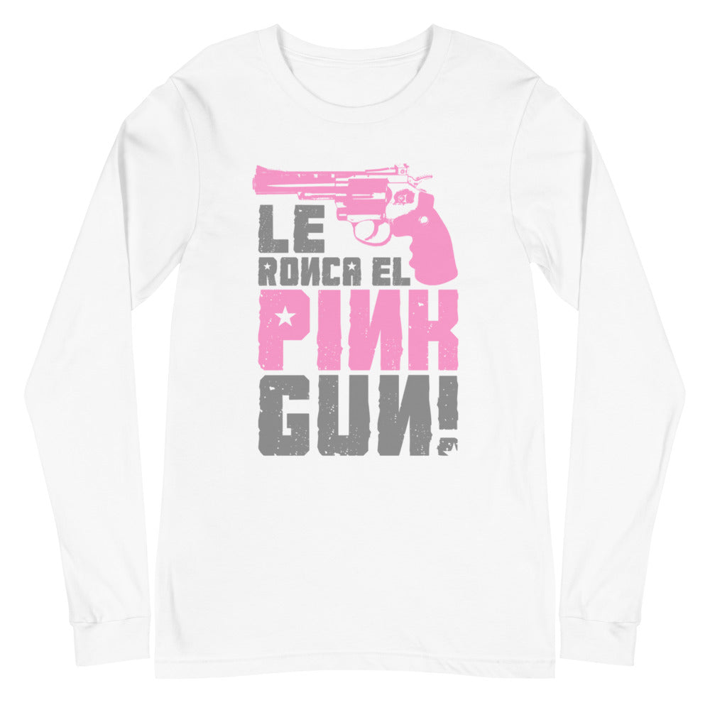 Le ronca el Pink Gun | Camiseta manga larga unisex - Gozanding | Online Store