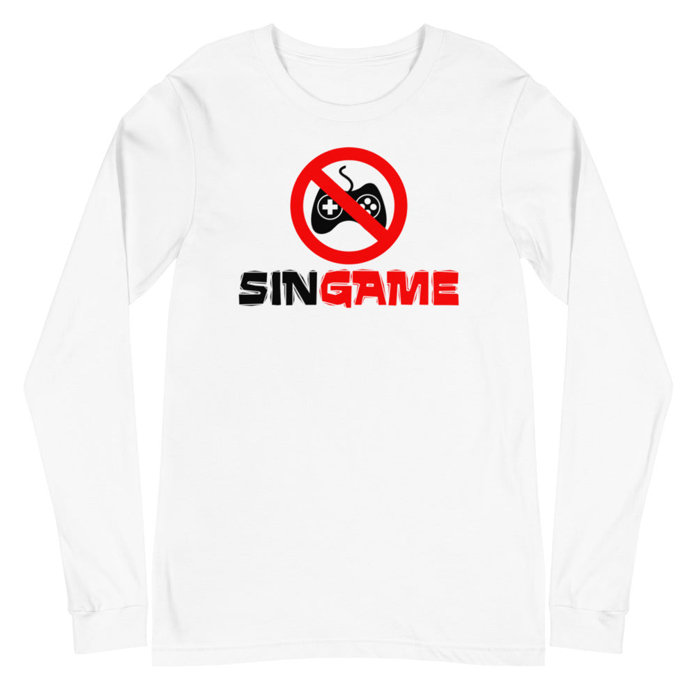 Sin Game | Camiseta clara manga larga unisex - Gozanding | Online Store