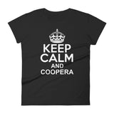 Keep Calm and Coopera | Camiseta de manga corta para mujer - Gozanding | Online Store