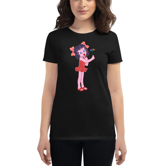 La Florecita de los Siete Colores | Camiseta de manga corta para mujer - Gozanding | Online Store