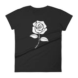 Cultivo una rosa blanca | Camiseta de manga corta para mujer - Gozanding | Online Store