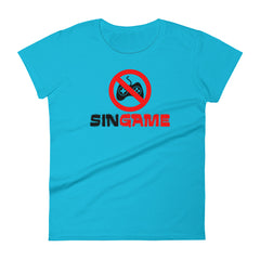 Sin Game | Camiseta clara de manga corta para mujer - Gozanding | Online Store
