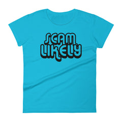 Scam Likely | Camiseta clara de manga corta para mujer - Gozanding | Online Store