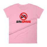 Sin Game | Camiseta clara de manga corta para mujer - Gozanding | Online Store