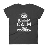 Keep Calm and Coopera | Camiseta de manga corta para mujer - Gozanding | Online Store