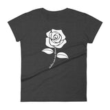 Cultivo una rosa blanca | Camiseta de manga corta para mujer - Gozanding | Online Store