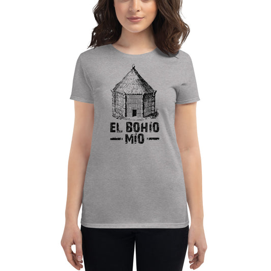 El bohío mío | Camiseta de manga corta para mujer - Gozanding | Online Store