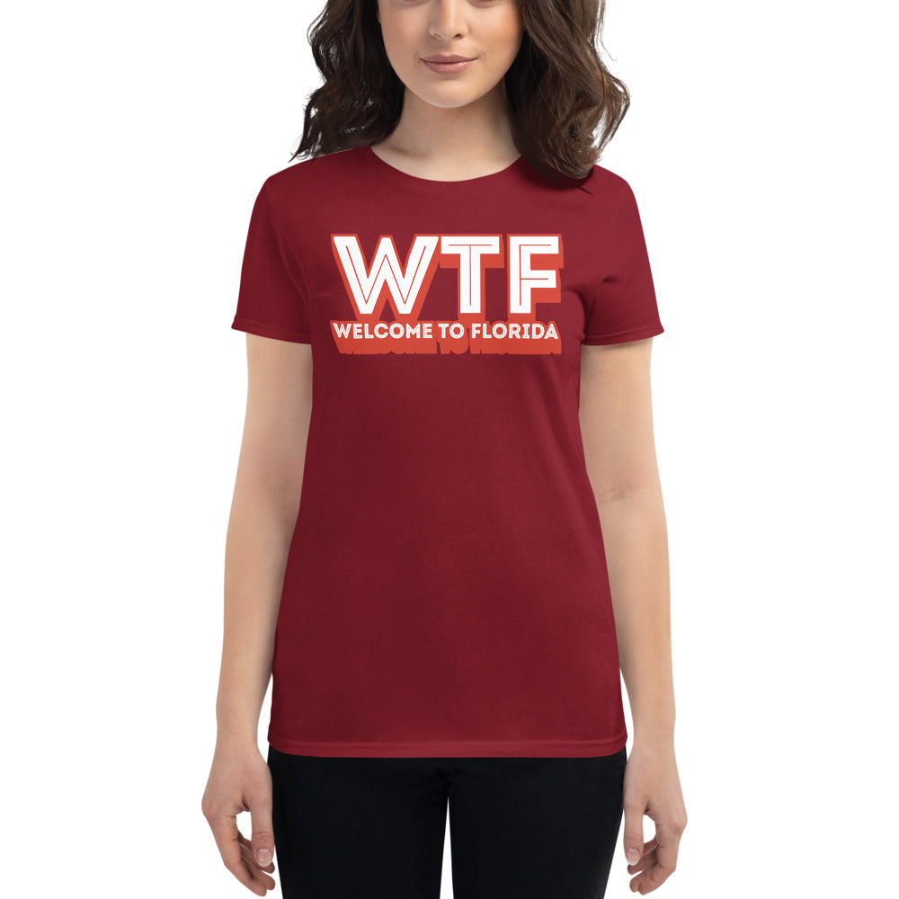 Welcome to Florida | Camiseta de manga corta para mujer - Gozanding | Online Store