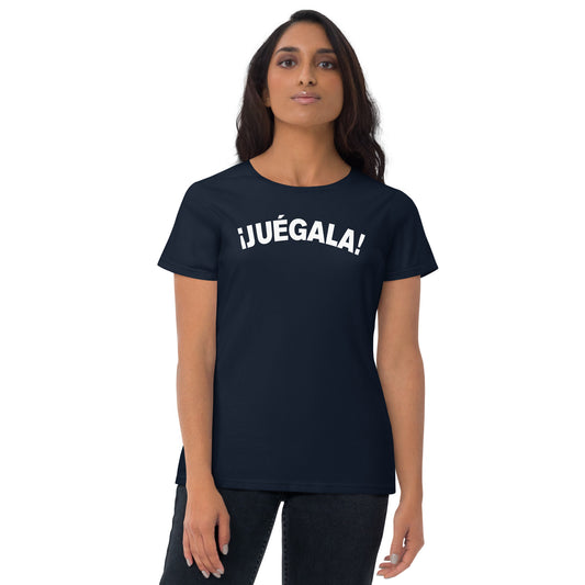 Juégala| Camiseta de manga corta para mujer