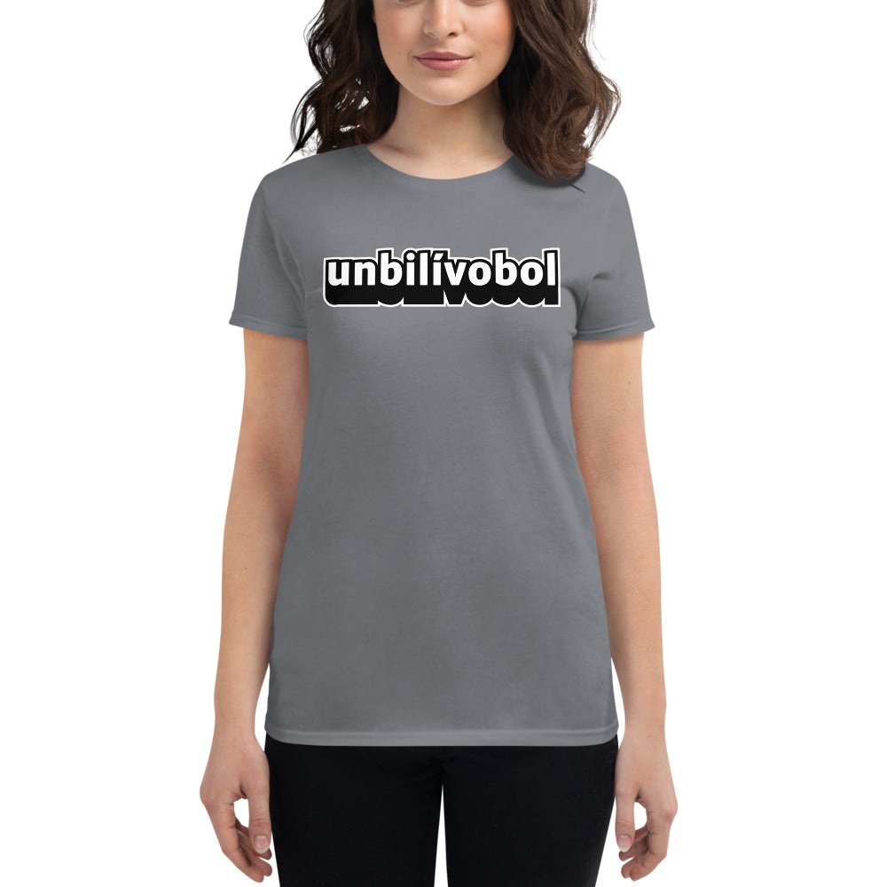 Unbilívobol | Camiseta de manga corta para mujer