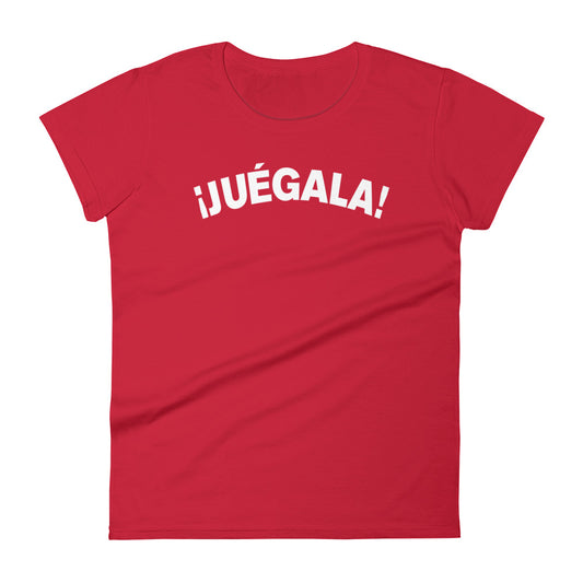 Juégala| Camiseta de manga corta para mujer