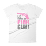 Le ronca el Pink Gun | Camiseta de manga corta para mujer - Gozanding | Online Store