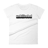 Unbilívobol | Camiseta de manga corta para mujer